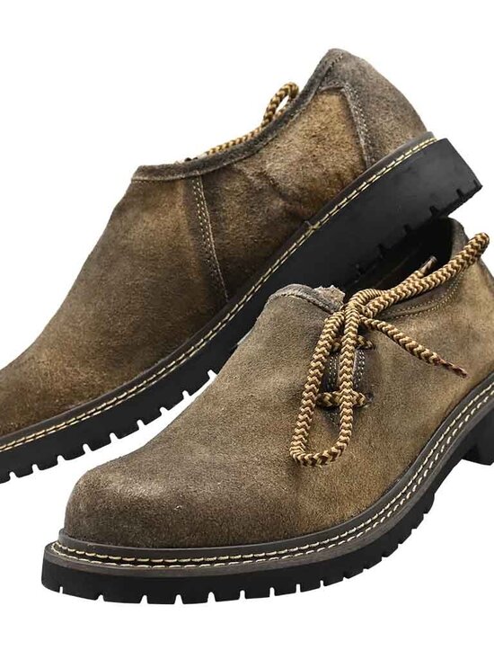 Traditional German Shoes Men’s Bavarian Lederhosen Style Oktoberfest Footwear main image 5